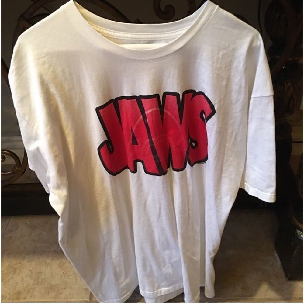 🎃 - JAWS SHIRT Adorable Under Red Jacket/Cardi! - Picture 5 of 6